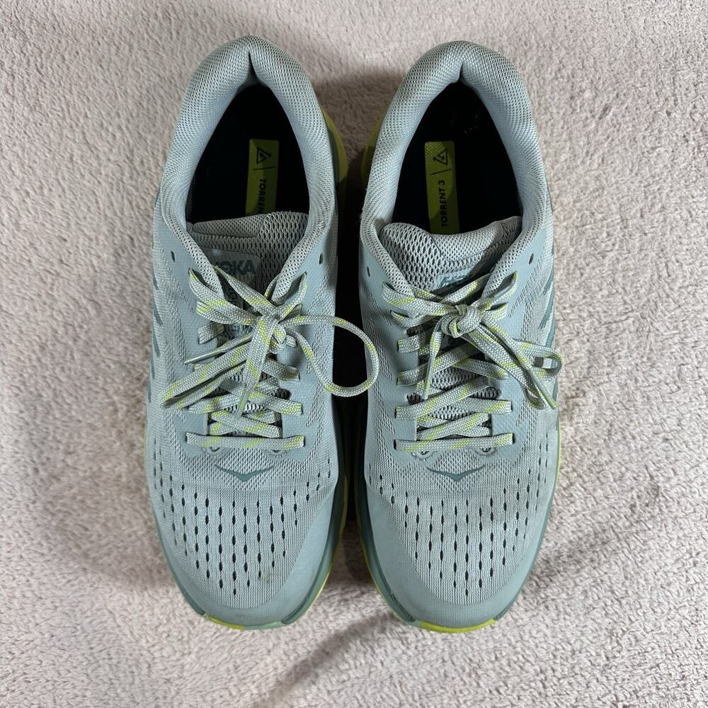 HOKA Torrent 3 Womens 9B Gray Trail Running Shoes Sneakers - Picture 4 of 7